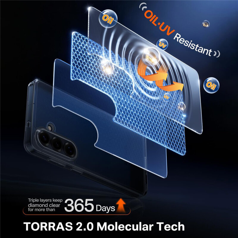 Husa Samsung Galaxy S26 Torras Guardian Series, transparenta