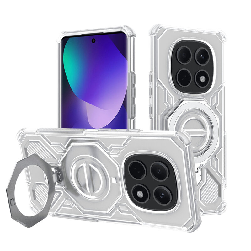 Husa Xiaomi Redmi Note 15 5G Techsuit Carbon Shield PRO, alb