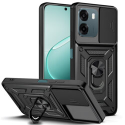 Husa Oppo A6 4G protectie camera Techsuit CamShield Series, negru