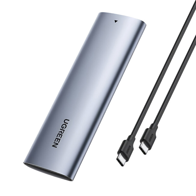 Carcasa SSD M.2 NVMe, PCIe Ugreen, 2TB, 10Gbps, gri, 10902