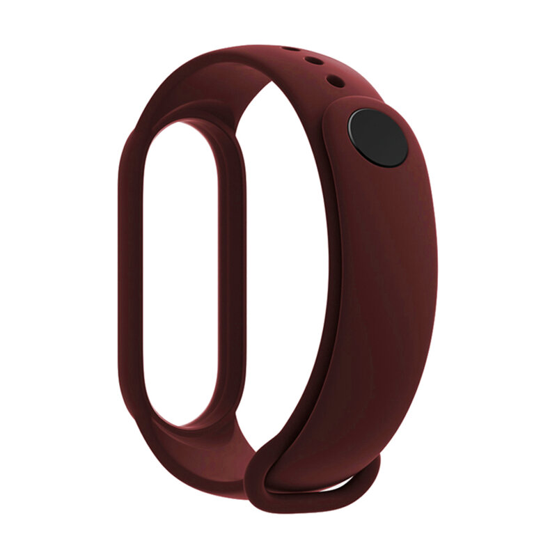 [Pachet husa + curea] Xiaomi Mi Band 5 Techsuit, rosu inchis, W013