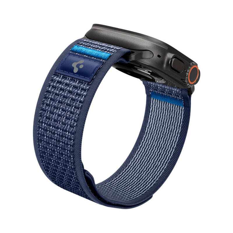 Curea Apple Watch SE 3 44mm Spigen Athlex Air, bleumarin