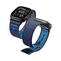 Curea Apple Watch Ultra 2 Spigen Athlex Air, bleumarin