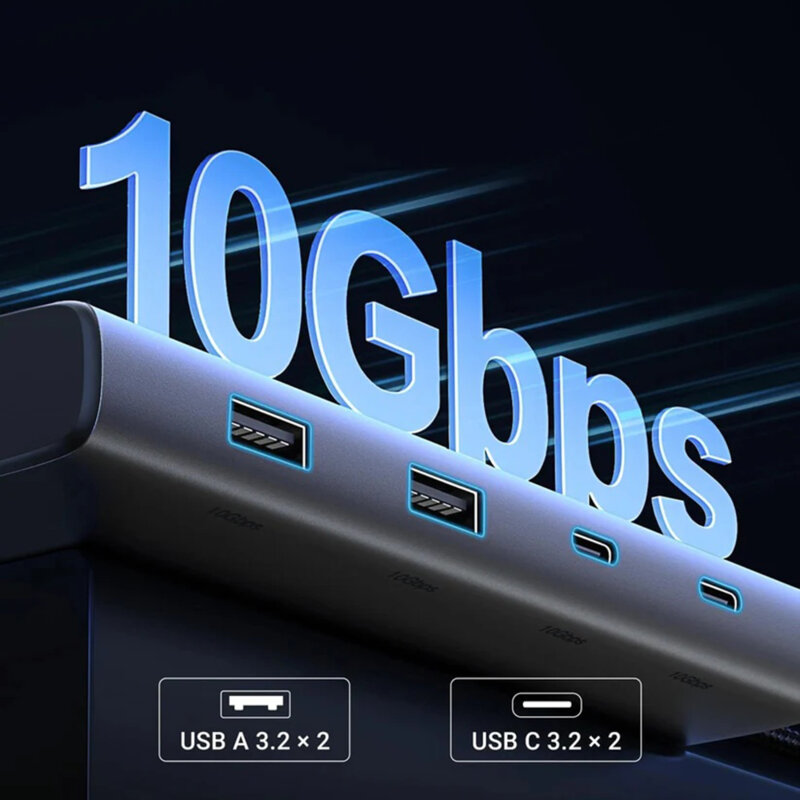 HUB 8in1 Type-C la USB, HDMI, Type-C, DisplayPort Ugreen, 35625
