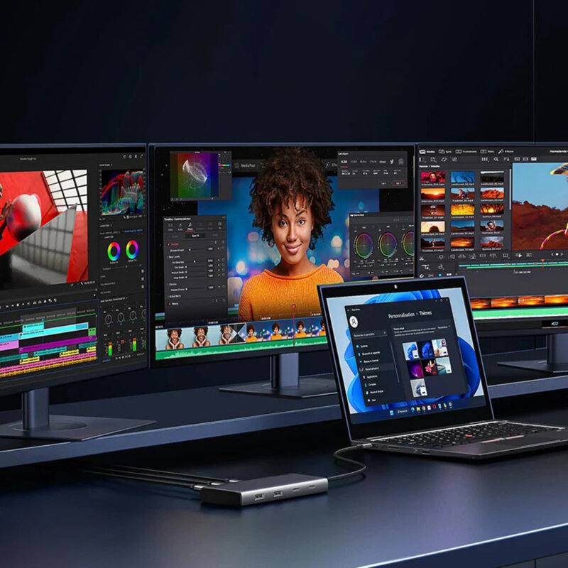 HUB 8in1 Type-C la USB, HDMI, Type-C, DisplayPort Ugreen, 35625