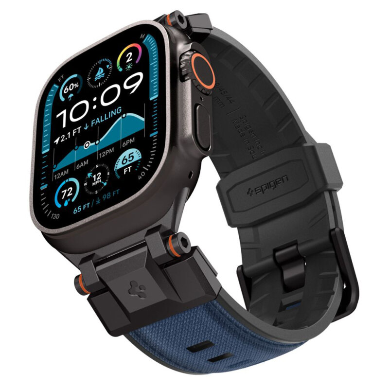 Curea Apple Watch SE 3 44mm Spigen DuraPro Armor, albastru
