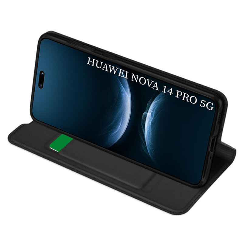 Husa Huawei nova 14 Pro Techsuit Magskin Book, negru