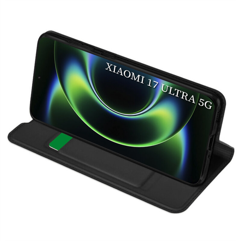 Husa Xiaomi 17 Ultra Techsuit Magskin Book, negru