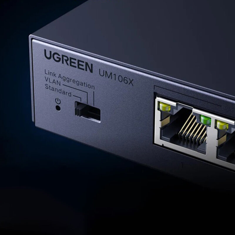 Adaptor internet 5x RJ45, 1x SPF+ Ugreen, 10Gbps, 35048EU