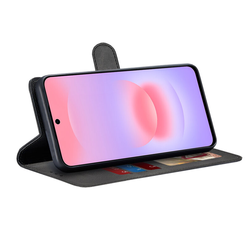 Husa 360 Samsung Galaxy A37 5G Techsuit Diary Book, negru