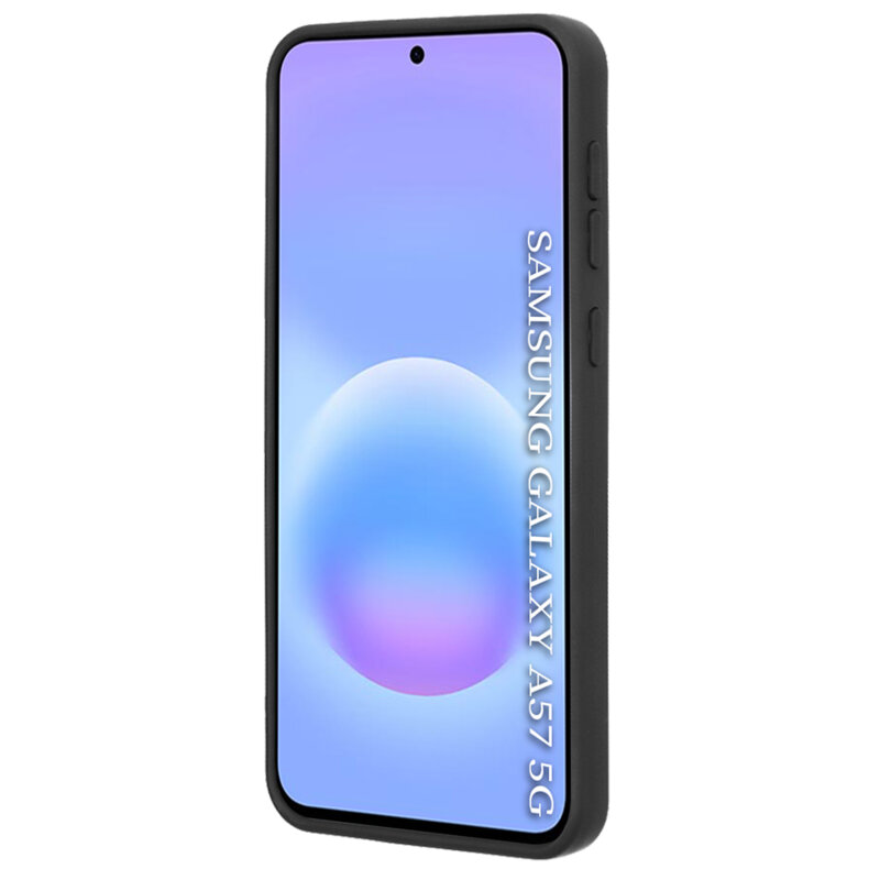 Husa Samsung Galaxy A57 5G Techsuit Glinth cu inel suport stand magnetic, negru