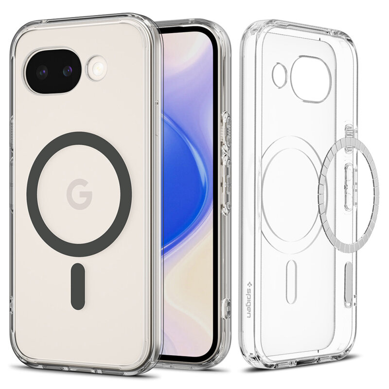 Husa Google Pixel 10a Spigen Ultra Hybrid MagSafe, cenusiu