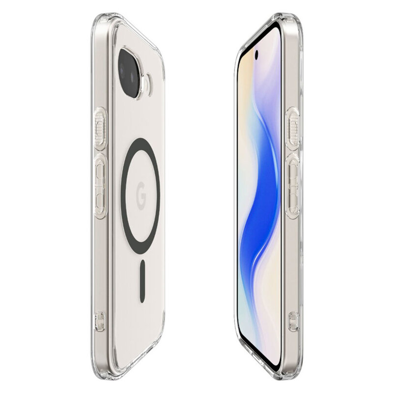 Husa Google Pixel 10a Spigen Ultra Hybrid MagSafe, cenusiu