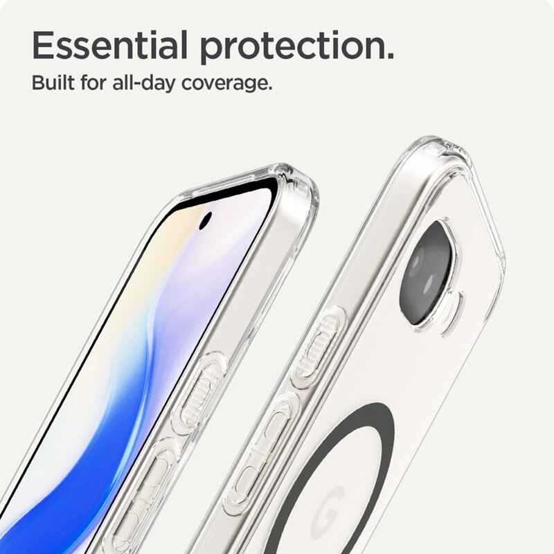 Husa Google Pixel 10a Spigen Ultra Hybrid MagSafe, cenusiu