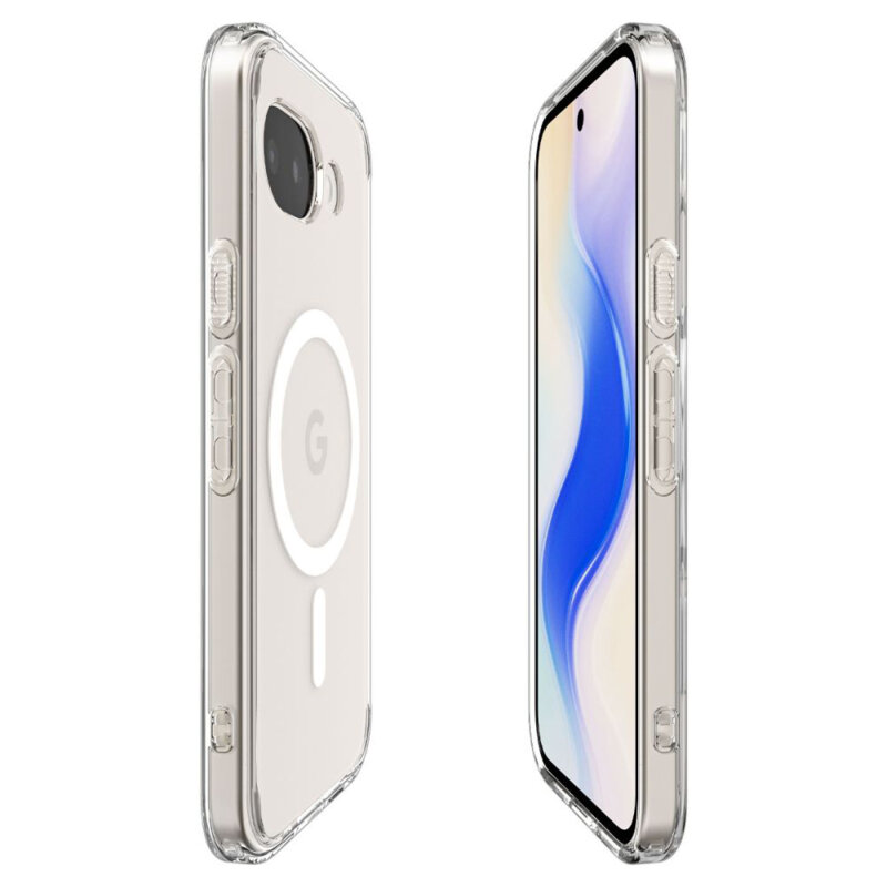 Husa Google Pixel 10a Spigen Ultra Hybrid MagSafe, alb