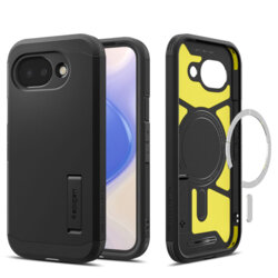 Husa Google Pixel 10a Spigen Tough Armor MagSafe, negru