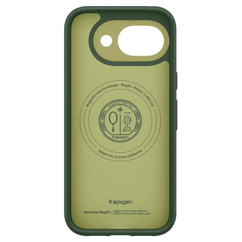 Husa Google Pixel 10a Spigen Caseology Nano Pop MagSafe, verde