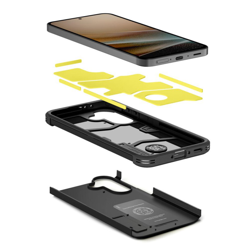 Husa Samsung Galaxy A37 5G Spigen Tough Armor, negru