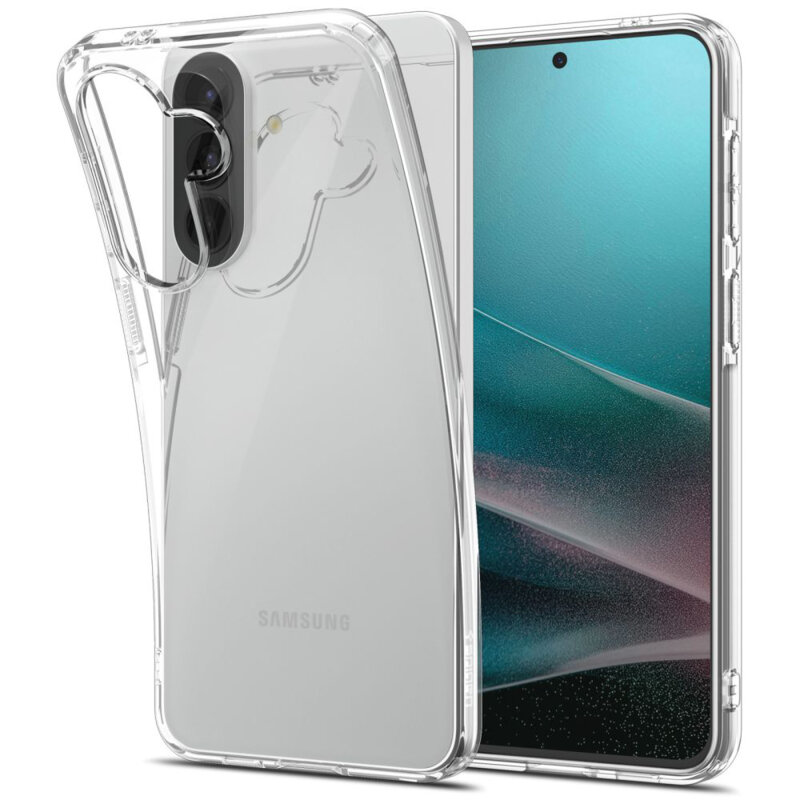 Husa Samsung Galaxy A57 5G Spigen Liquid Crystal, transparenta