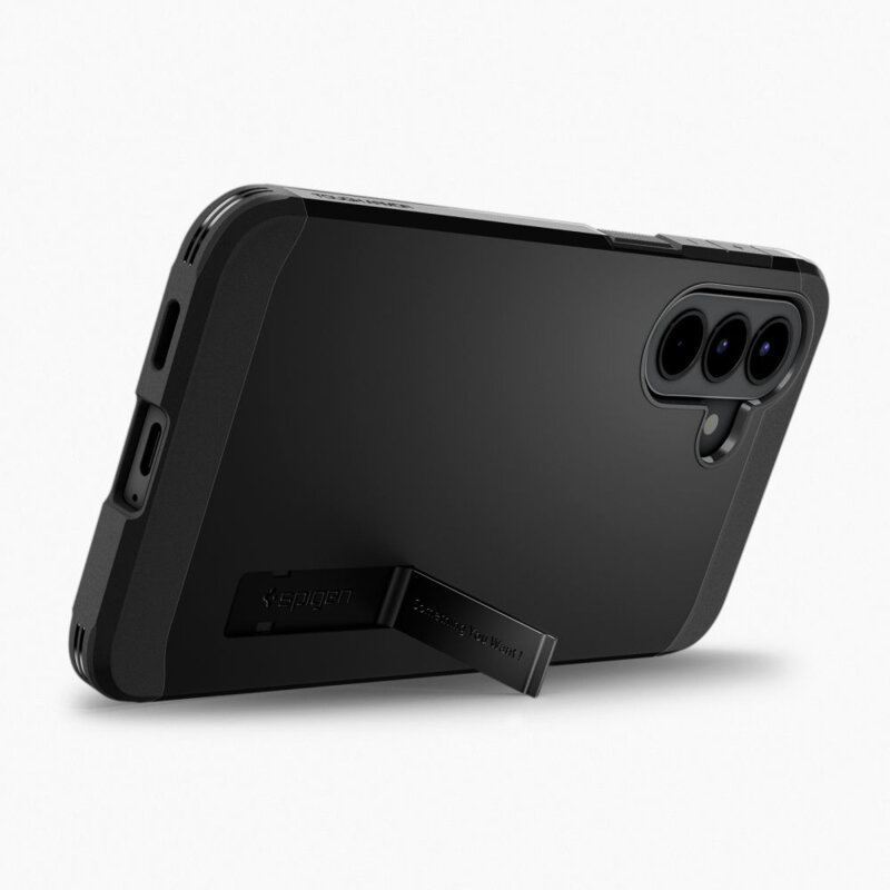Husa Samsung Galaxy A57 5G Spigen Tough Armor, negru
