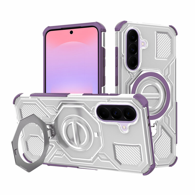 Husa Samsung Galaxy A37 5G Techsuit Carbon Shield PRO, mov