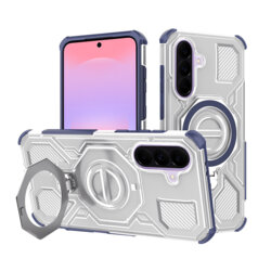 Husa Samsung Galaxy A37 5G Techsuit Carbon Shield PRO, albastru