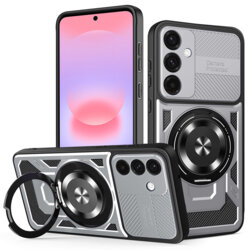 Husa Samsung Galaxy A56 5G Techsuit RuggedCam, gri