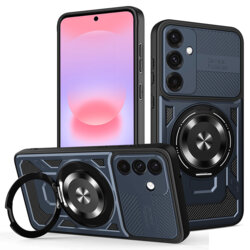 Husa Samsung Galaxy A56 5G Techsuit RuggedCam, albastru