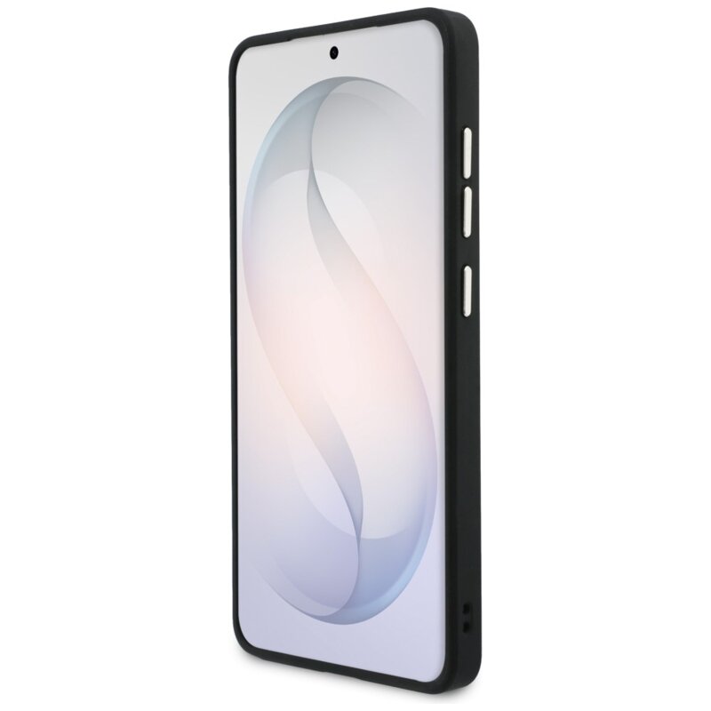 Husa originala Guess Samsung Galaxy S26 Ultra 4G Big Rhinestone Triangle Strap MagSafe, negru, GUHMS26LP4G4DCSK