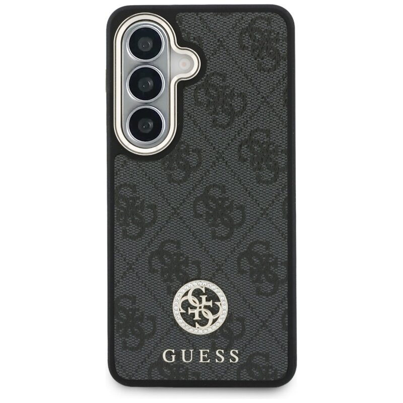 Husa originala Guess Samsung Galaxy S26 4G Big Rhinestone Triangle Strap , negru, GUHMS26SP4G4DCSK