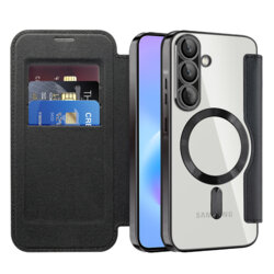 Husa Samsung Galaxy A57 5G Techsuit SmartMag Book Case, negru