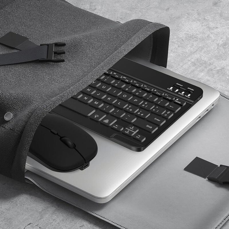 Tastatura wireless RGB, mouse gaming 1600DPI Techsuit AirCombo WKM1