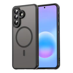 Husa Samsung Galaxy A57 5G Techsuit HaloFrost II MagSafe, negru