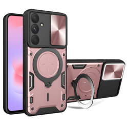 Husa Samsung Galaxy A37 5G Techsuit CamGuard Pro, roz auriu