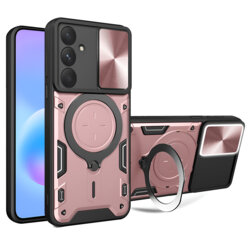 Husa Samsung Galaxy A57 5G Techsuit CamGuard Pro, roz auriu