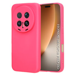 Husa silicon Honor Magic8 Pro Techsuit SoftFlex, fucsia