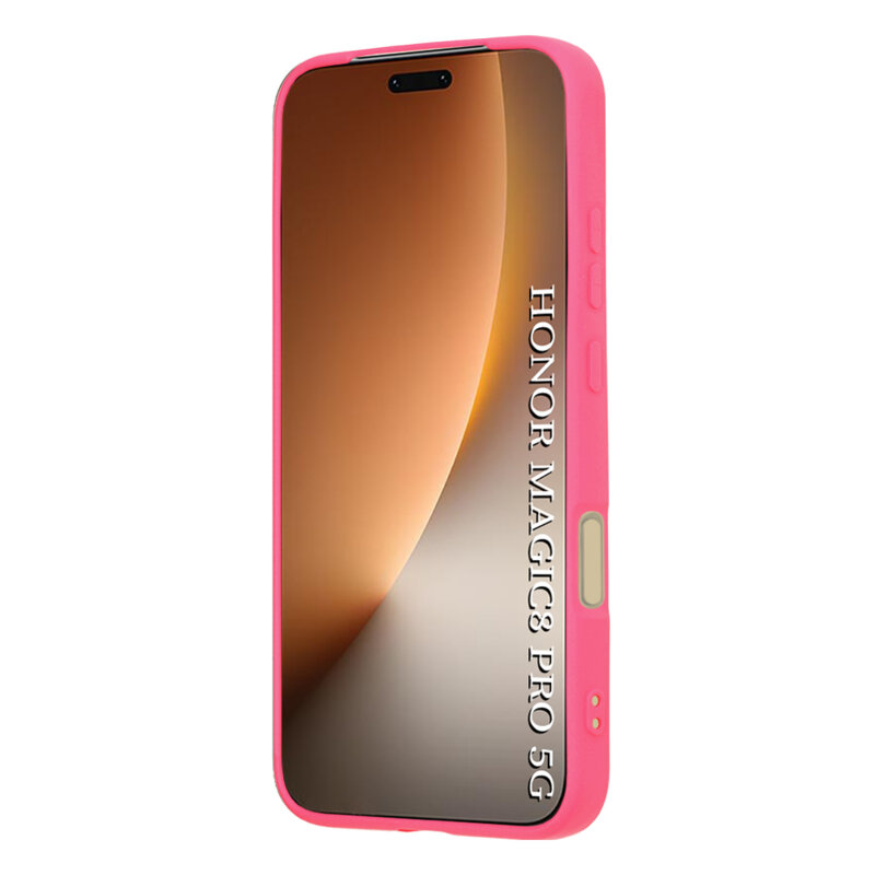 Husa silicon Honor Magic8 Pro Techsuit SoftFlex, fucsia