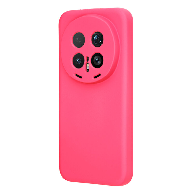 Husa silicon Honor Magic8 Pro Techsuit SoftFlex, fucsia