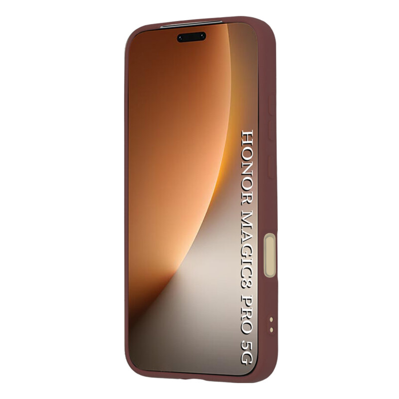 Husa silicon Honor Magic8 Pro Techsuit SoftFlex, bordo