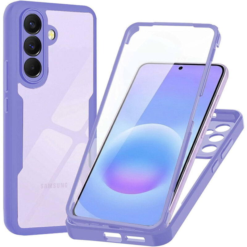 Husa 360° Samsung Galaxy A57 5G Techsuit ColorVerse, mov