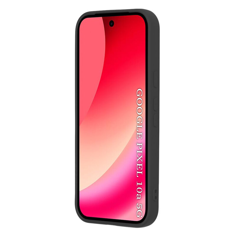 Husa silicon Google Pixel 10a Techsuit SoftFlex, negru