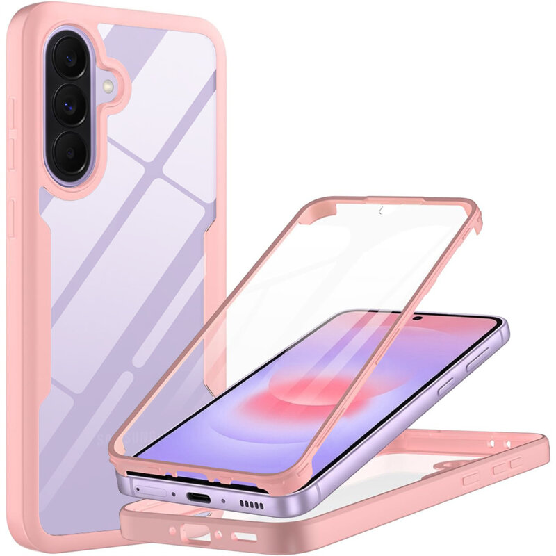 Husa 360° Samsung Galaxy A36 5G Techsuit ColorVerse, roz