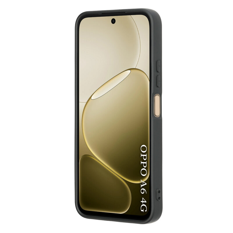 Husa silicon Oppo A6 4G Techsuit SoftFlex, negru