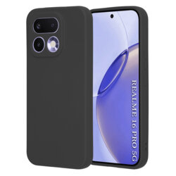 Husa silicon Realme 16 Pro Techsuit SoftFlex, negru