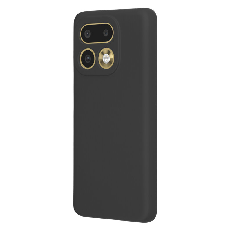 Husa silicon Realme 16 Pro+ Techsuit SoftFlex, negru