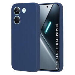 Husa silicon Xiaomi Poco X8 Pro Techsuit SoftFlex, bleumarin