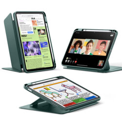 Husa iPad 10 (2022) 10.9 ESR Flip Hybrid Pen, verde