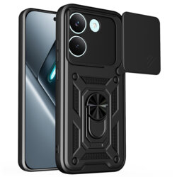 Husa Xiaomi Poco X8 Pro protectie camera Techsuit CamShield Series, negru