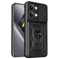 Husa Xiaomi Poco X8 Pro Max protectie camera Techsuit CamShield Series, negru