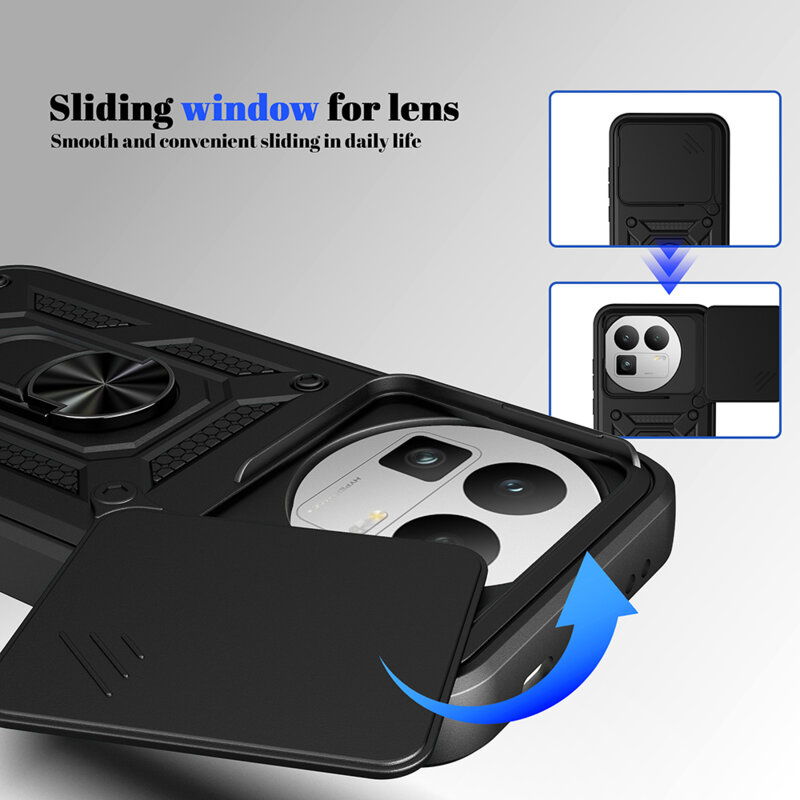 Husa Realme GT 8 Pro protectie camera Techsuit CamShield Series, albastru